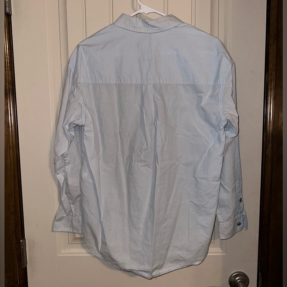 Blue Button Down - image 3